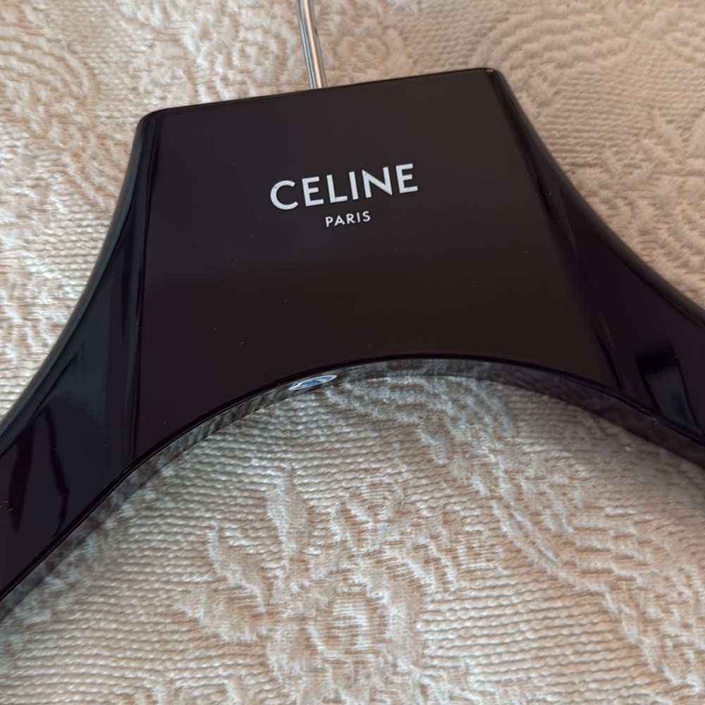 Celine Sleek Black Garment Hanger